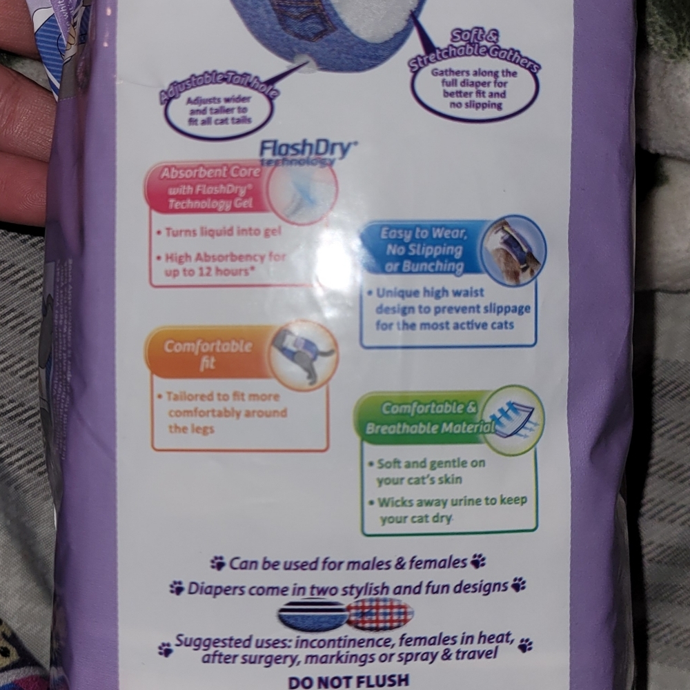 Hartz disposable cat diapers - Picture 4 of 5